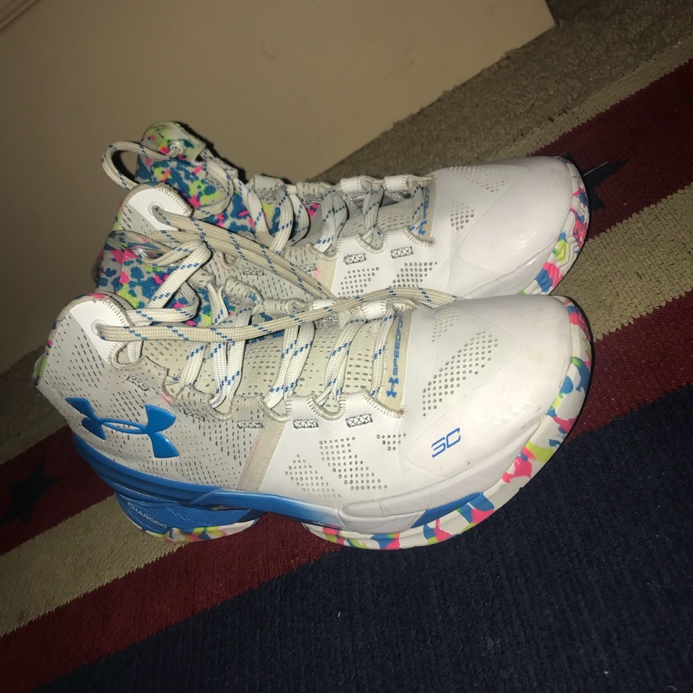 Birthday curry basketball shoes